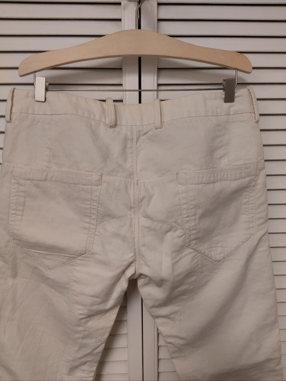 Diesel Black Gold cream Lightweight trousers - Picture 6 of 9